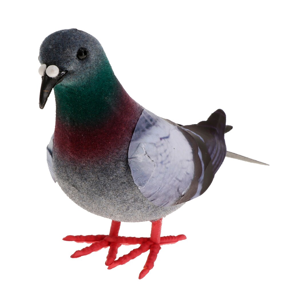 Artificial Foam Multi-color Doves Decorative Ornament Bird Decor Toy