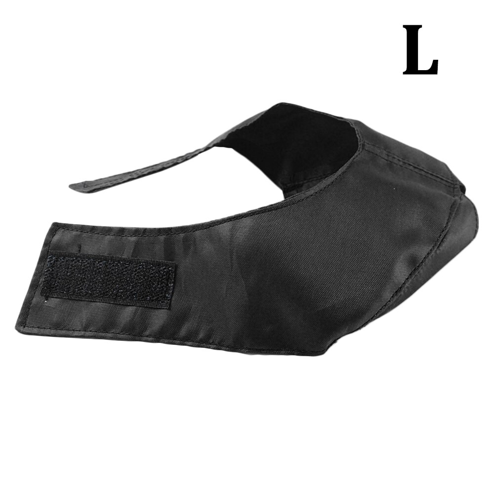 Bozal de Gato, protección de baño, máscara de Nylon, herramienta de viaje para gatos, bozales de baño ligeros, accesorios antimordida para el cuidado de gatos: L