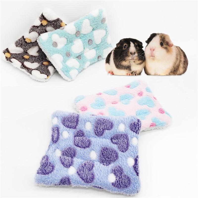 Nest Accessoires Klein Dier Chinchilla Kussen Eekhoorn Egel Zacht Tapijt Bed Mat Cavia Hamster Bed Huis Nest Kooi