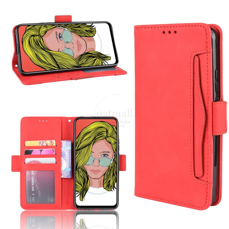 Voor Huawei Honor 9X Wallet Case Magnetische Boek Flip Cover Voor Honor 9X Premium Card Foto Houder Luxe Lederen Telefoon fundas