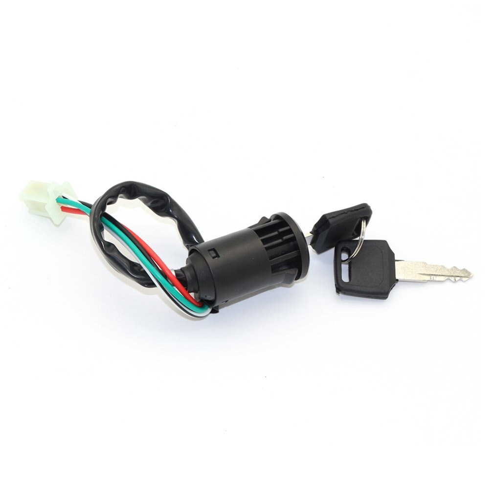 4 Wire Ignition Key Barrel Switch For Most All Quad & Dirt Bikes 50cc 110cc 125cc 250cc PIT Quad Dirt Bike ATV