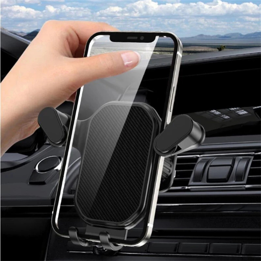 Car Air Vent Clip Mount Hook Gravity Car Phone Holder Smartphone GPS Holder Mobile Bracket Support For iPhone Xiaomi OPPO ViVo