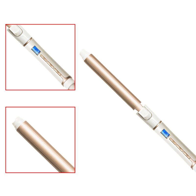 Curling Iron Electric Ceramic Hair Curler Lcd Roller Curling Styling Tools EU Plug