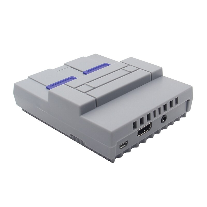 Kit de carcasa estilo Nes Snes con ventilador de refrigeración, disipadores de calor para Raspberry Pi 3, modelo B Plus / 3 B / 2 B/snesp