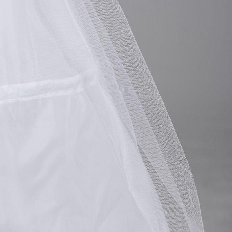 3 hoepels bruidscrinoline petticoat bustle baljurk trouwjurk onderrok