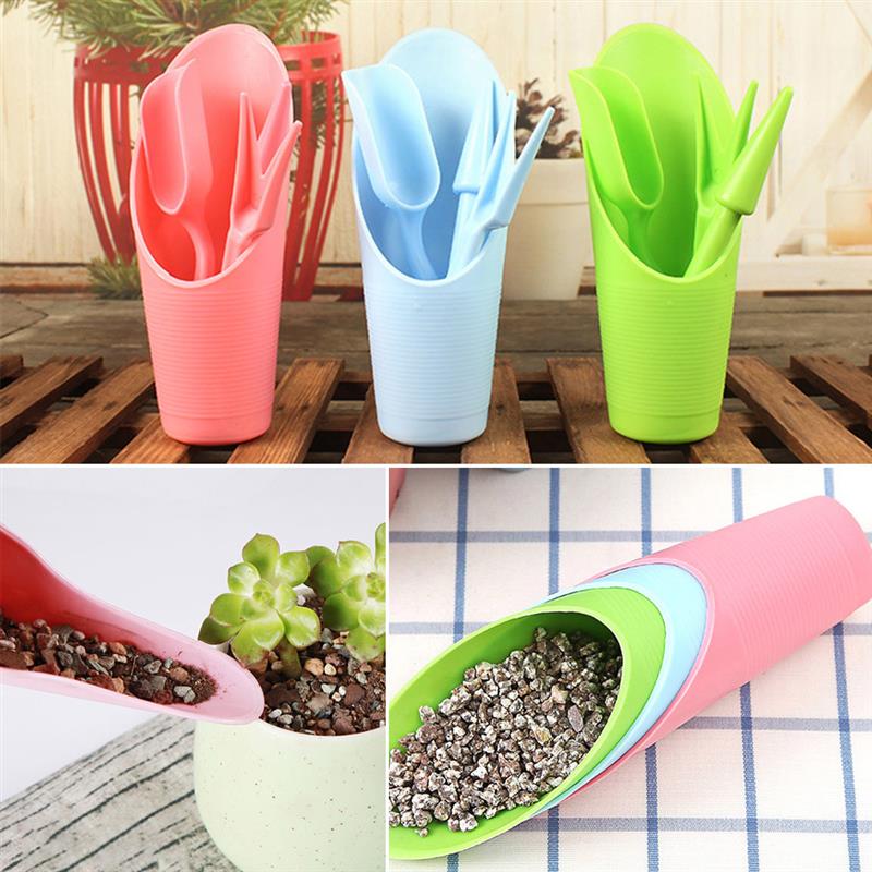 4Pcs/set Seedling Migration Tool Kit Agriculture Gardening Equipment Succulents Nursery Grow Supplies Bonsai Planter Device