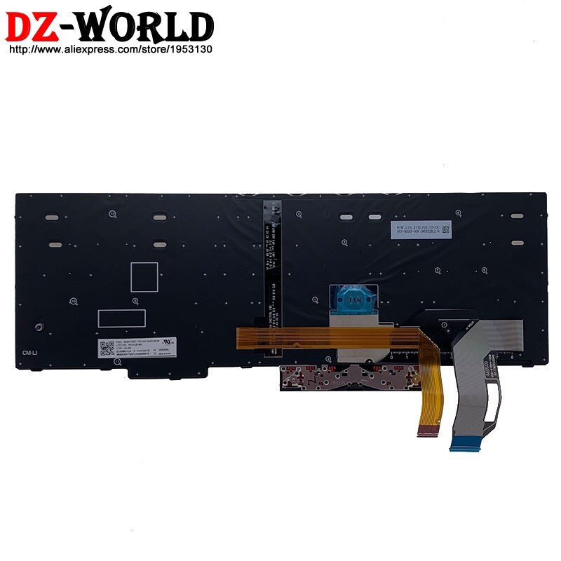 Original US English Backlit Keyboard For Lenovo Thinkpad T15 P15S Laptop 5N20V78108 5N20V78907 5N20V77999