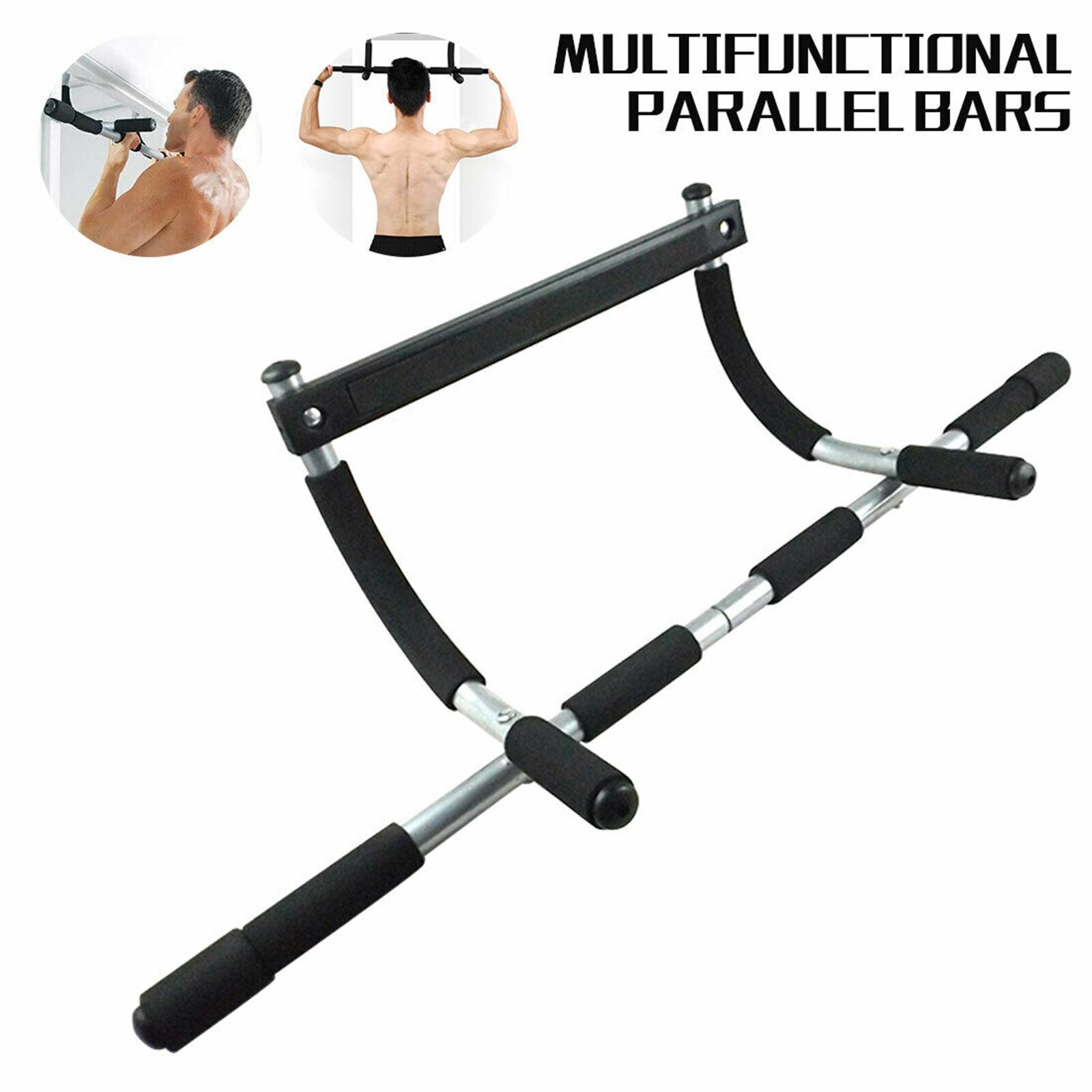 Pull Up Bar Doorway, Indoor Fitness Pullup Chin up Bar Multi-Function Door