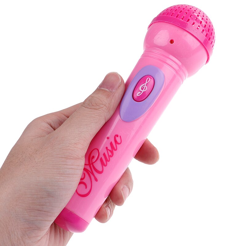 Leuke Grappige Draadloze Microfoon Model Muziek Karaoke Mini Fun Kind Speelgoed