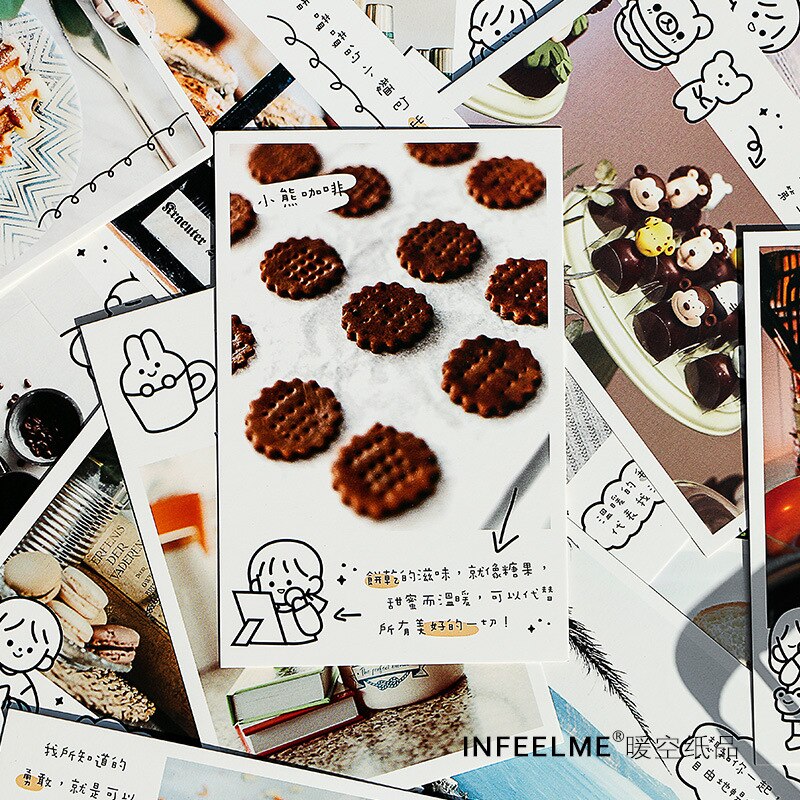 30sheets「 Beautiful Little Thing」Series Message Greeting Card Year Cards Postcard Bookmarks Aesthetes Stationery