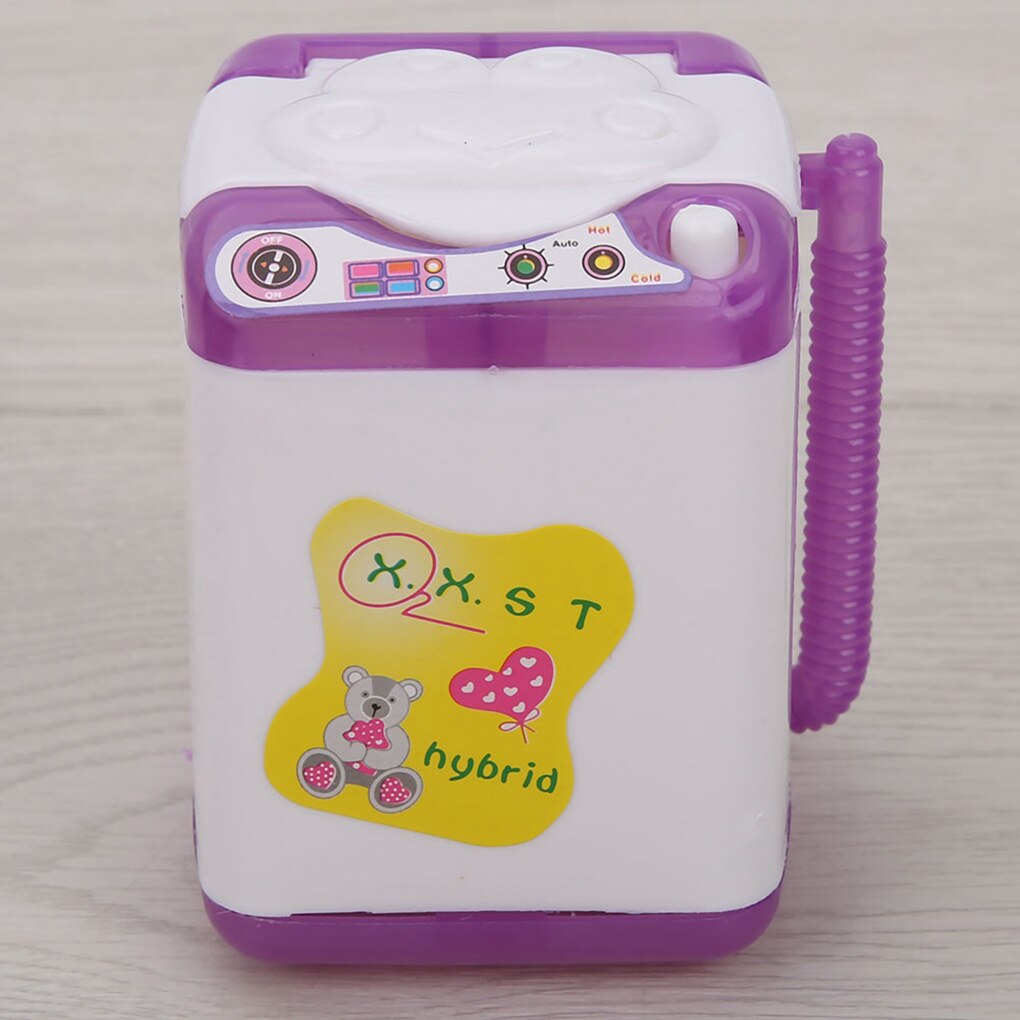 Poppenhuis Wasmachine Wit Mini Wasmachine Kinderen Speelgoed Poppenhuis Meubels Accessoires