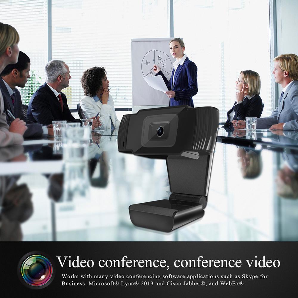 5 Megapixel Autofocus Hd Webcam 1080P Pc Web Usb Camera Cam Video Conferentie Met Microfoon Voor Laptop Computer