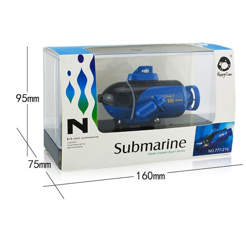 Mini Rc Boot Afstandsbediening Submarine Radio Bestuurbare Boten Boten