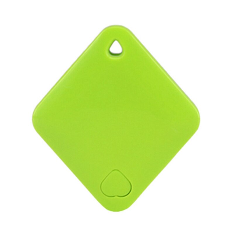 1 pc mini bluetooth tracker gps locator tag larm plånbok nyckel husdjur hund tracker anti-förlorad mini storlek smart tracker dr #: Ljusgul