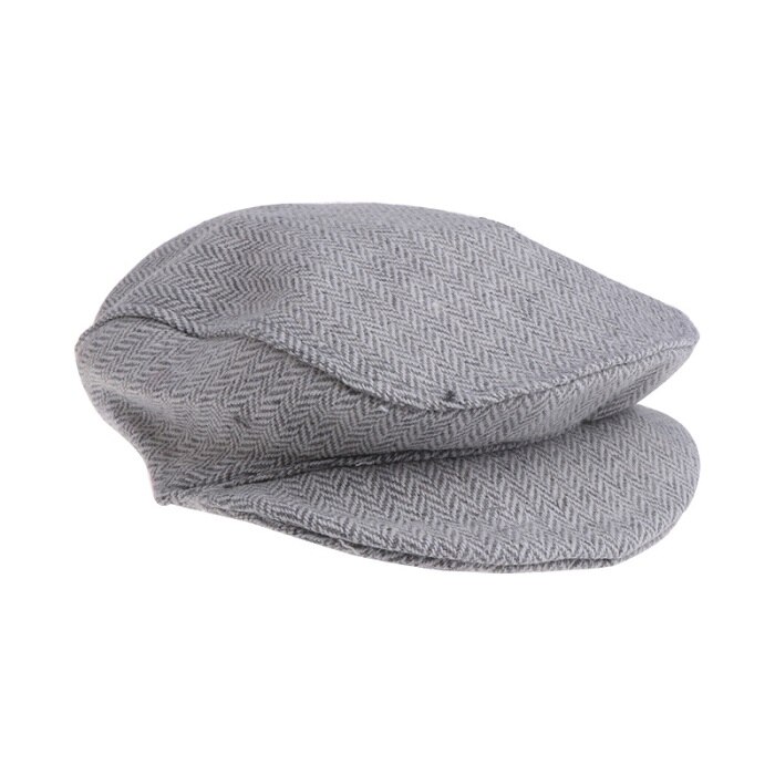 Cute Baby Newborn Peaked Beanie Cap Hat Baby Boys Girls Photography Prop 0-1M Newborn Peaked Beanie Cap Hat Outfit Set: Gray