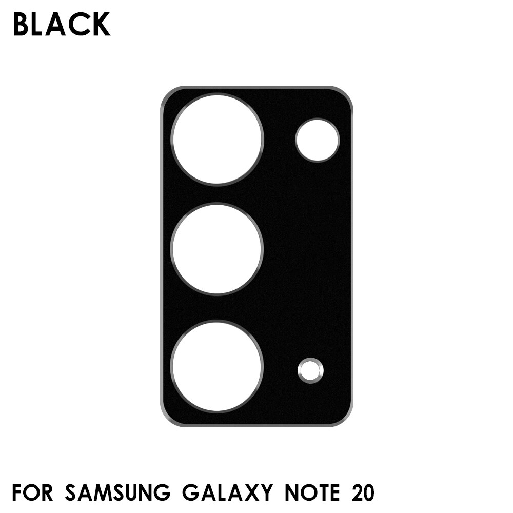 In Lega di alluminio a prova di Graffio Copertura Della Macchina Fotografica per Samsung Galaxy Note 20 20 Ultra Pellicola Protettiva Dello Schermo Obiettivo di Foglio di Protezione: Black Note 20
