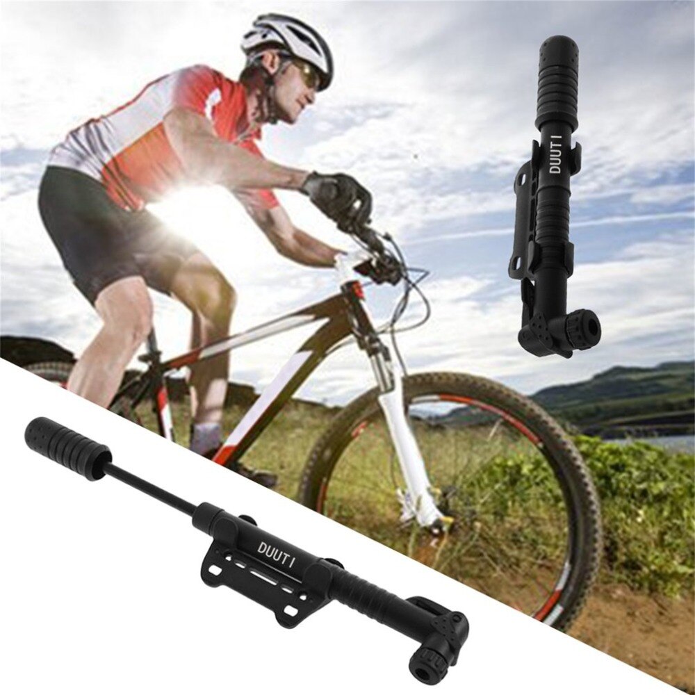 Neue Multi-funktionale Fahrrad Pumpe Tragbare Fahrrad Radfahren Fahrrad Luftpumpe Reifen Reifen Ball Mini Pumpe Schwarz Fahrrad Zubehör