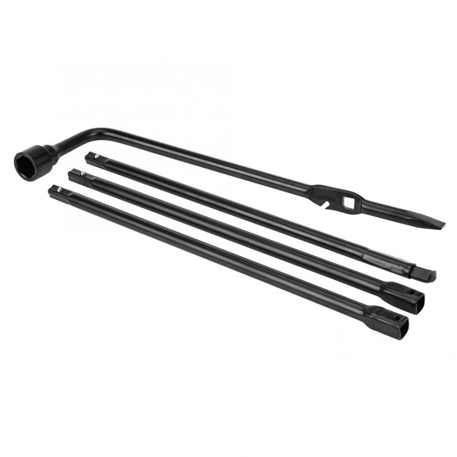 L Vorm Reservewiel Jack Handvat/Wiel Lug Wrench voor Chevy GMC Cadillac Ijzer Auto Tire Moersleutel Auto Accessoires gereedschap