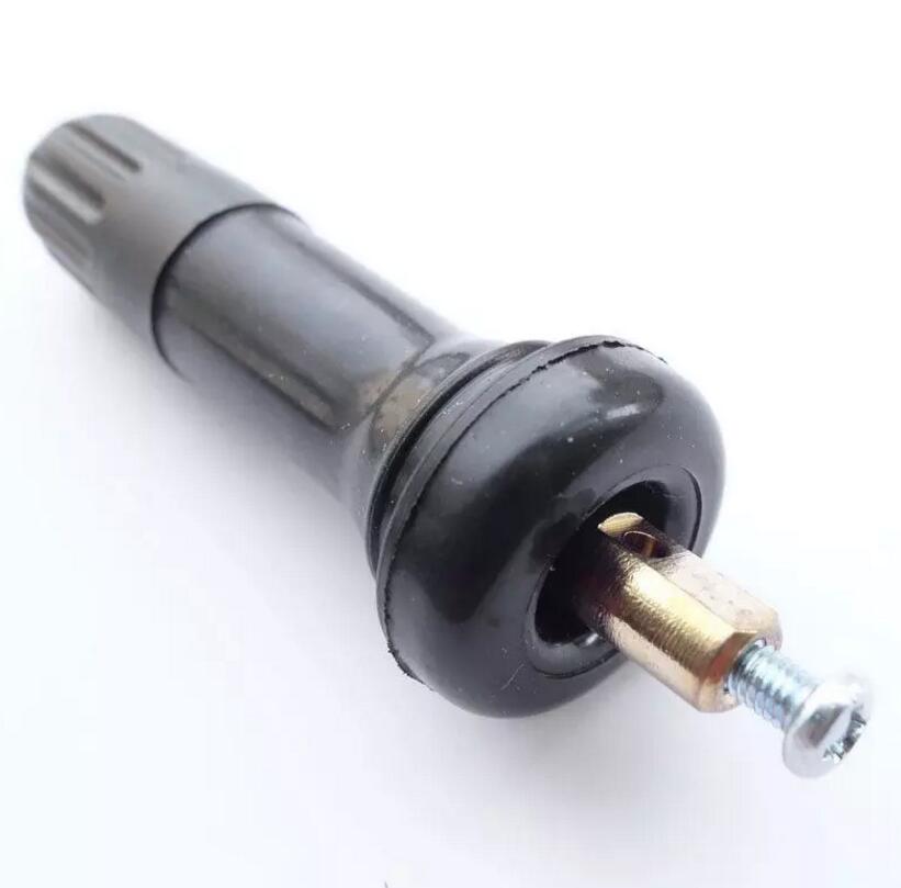Electronicx 4X RDKS TPMS Bandenspanningssensor, bandenspanningscontrolesysteem, rubberen klep, compatibel met Ford Focus Fiesta Kuga Mondeo
