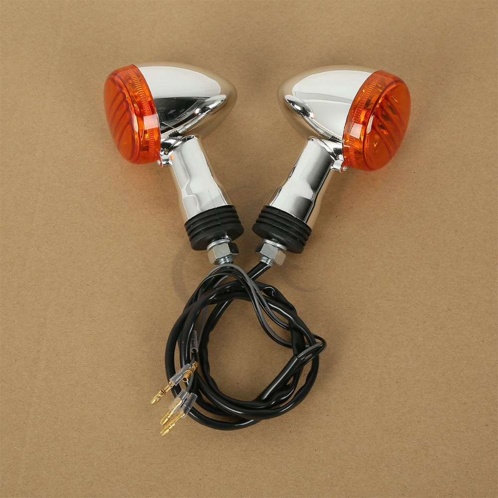 Chopper Bobber Motorcycle Knipperlichten Voor SUZUKI Boulevard M109R VRZ1800 Harley Dyna Softail Sportster Signaal indicator