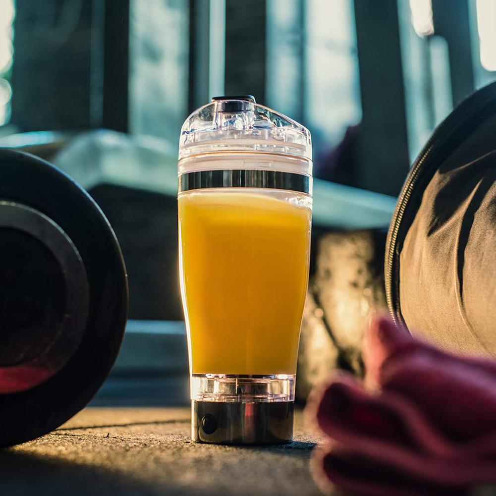 450ml shakes juice mix kopp drinkware automatisk elektrisk lat självomrörande mugg kopp kaffe mjölk mixer mugg smart akrylglas 4