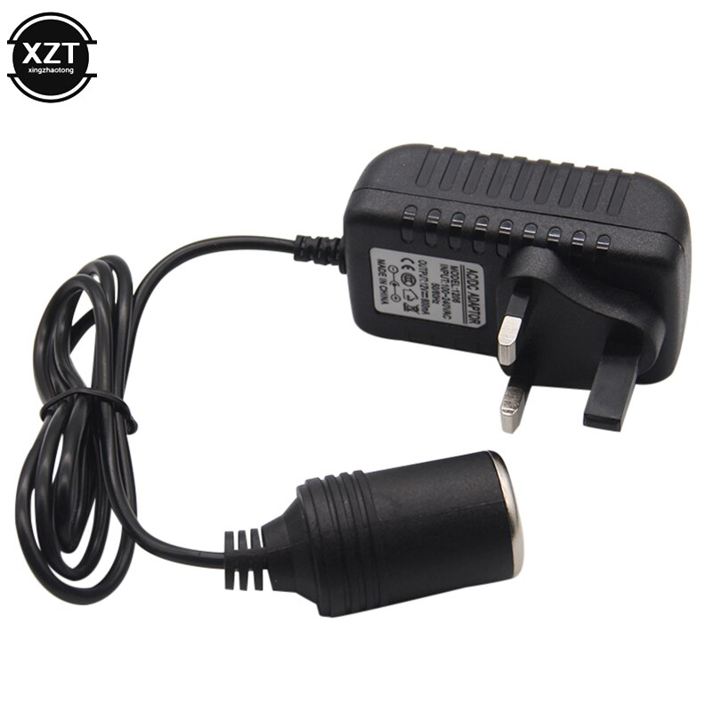 220v to 12v 2a for bil sigarettenner strømadapter stikkontakt 220v to 12v 600ma lader omformer hjemme deler us/eu/uk