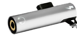 Mini Audio double adaptateur de foudre pour téléphone écouteur casque connecteur câble pour séparateur de foudre convertisseur 3.5mm Jack & Charg