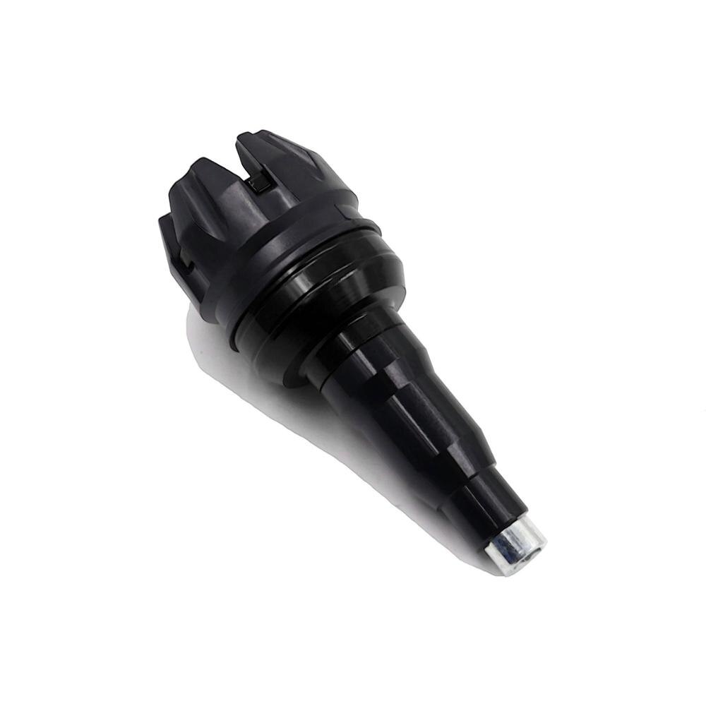 10Mm Motorcycle Frame Sliders Anti Crash Pad Voor Suzuki Gsr 600 Gladius 650 Gsx 1250fa Gn 125 Voor Honda cbf 600S Cb 600f: Black