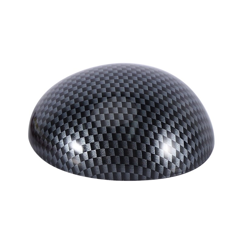 Abs koolstofvezel stijl a/t versnellingspookknop kopgreep autohoes trim geschikt voor civic 8th 2006