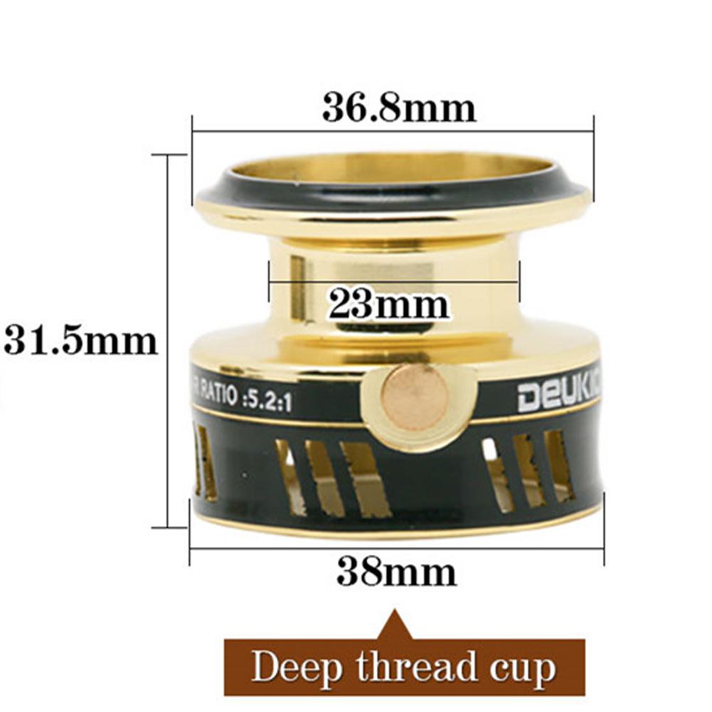 Spinning Fishing Reel 1000 separate deep spool Metal Coil Spinning Reel Boat Rock Fishing Wheel