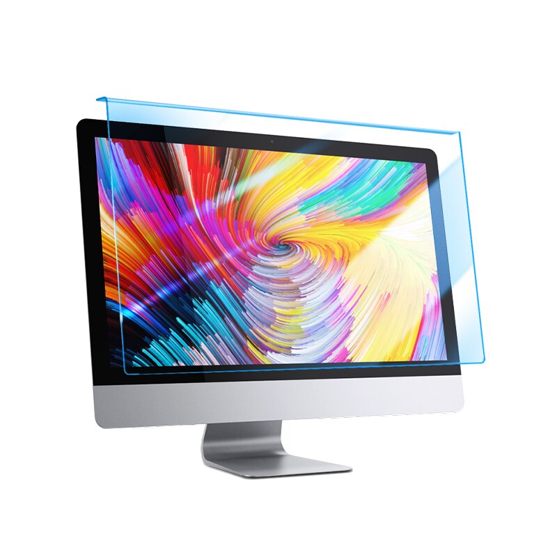 KPAN akrylowy wiszący monitor folia ochronna na ekran anty-niebieskie światło 12-32 Cal 17 19 21.5 27 Cal do telewizora Desktop Laptop Imac