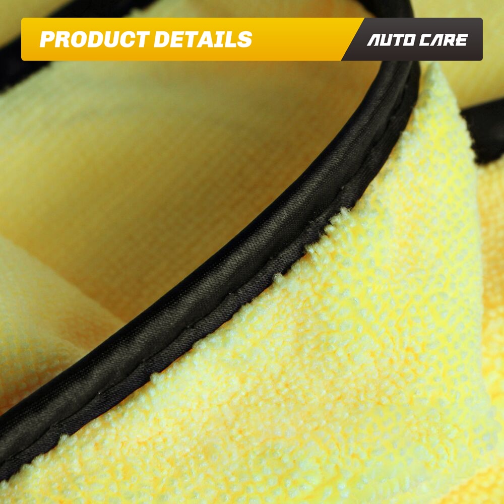 Superabsorberende bilvask mikrofiberhåndklæde bilrensning tørringsklud ekstra stor størrelse 92*56 cm tørrehåndklæde bilpleje