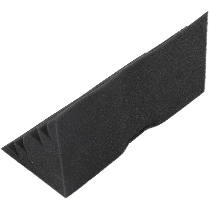 4 pièces coin basse piège panneau acoustique Studio Absorption acoustique mousse 12*12*24cm