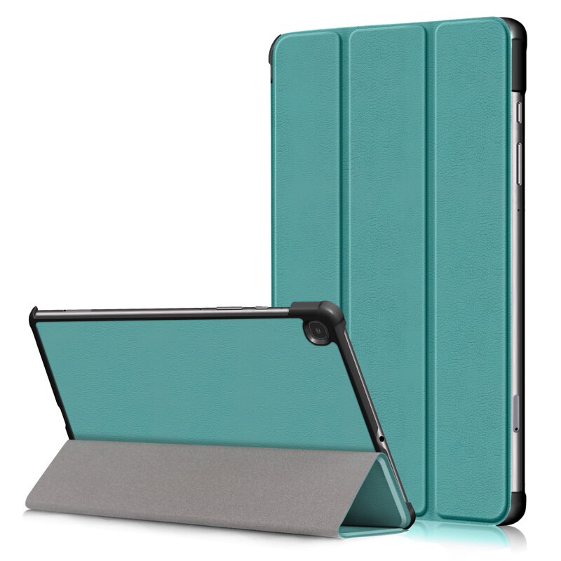 For Samsung Galaxy Tab S6 Lite Case 10.4 Inch Samsung Tab S6 Lite SM P610 P615 Pu Leather Protective Case Cover: Tab S6 Lite-green