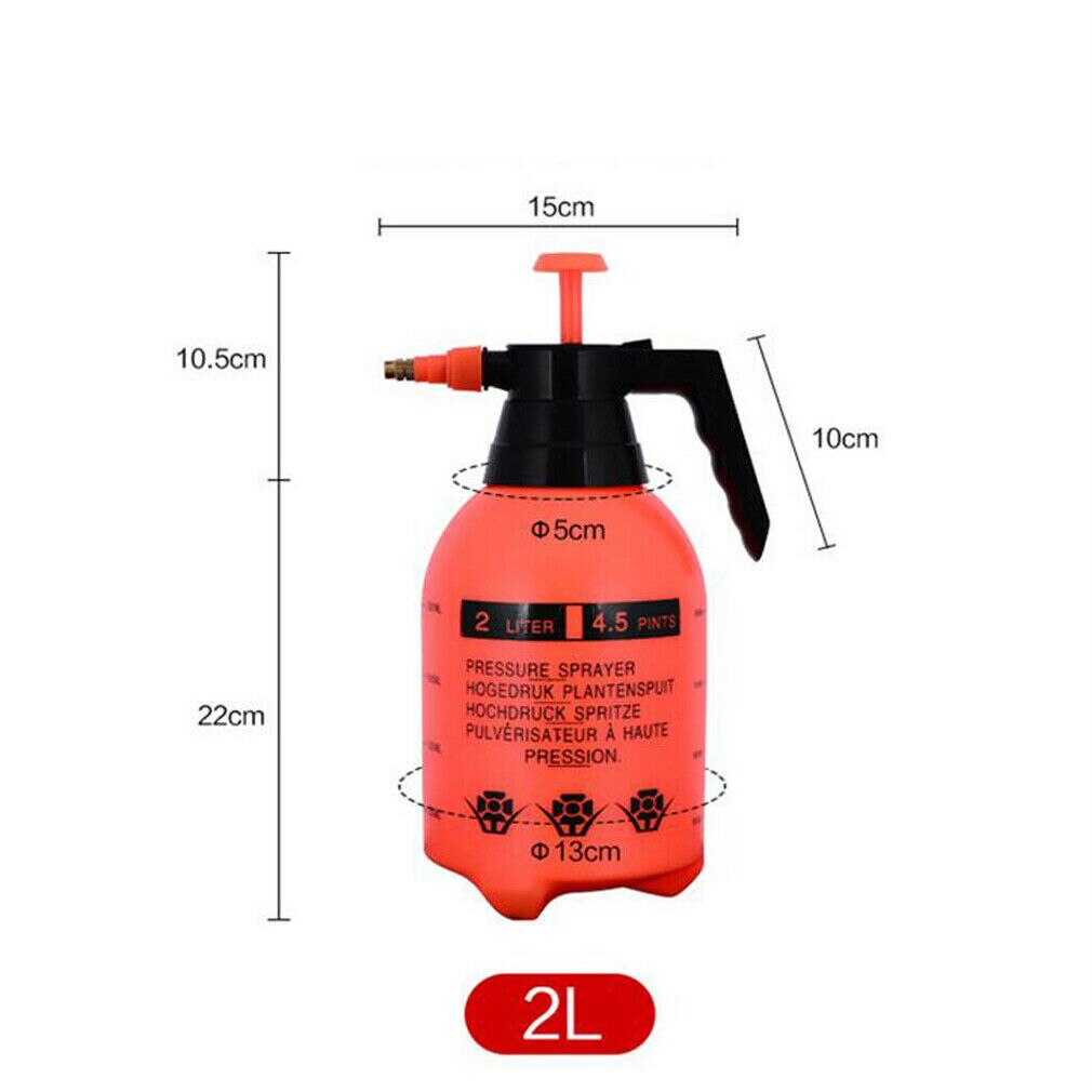 1 pc 2l/3l tryk sprayflaske håndholdte sprøjter hjem haven vandpumpe flaske sprøjte vanding forsyninger: 2 l
