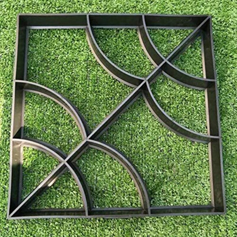 Paving Mould Reusable Concrete Sidewalk Paving Mould Paving Stone Machine for Garden Courtyard