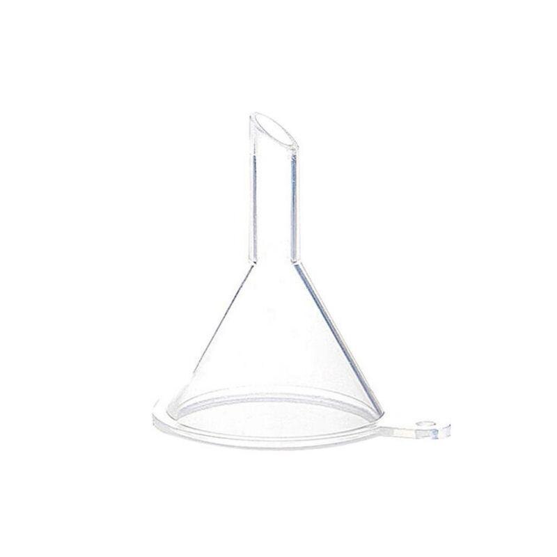 Small Clear Plastic Funnels For Cosmetic Liquids Perfume Oil Filling Empty Containers Makeup Tools Kit Set 1/20/30pcs: A