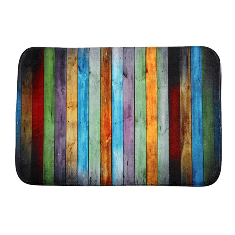 Flanel Entree Tapijt Sterk Water Absorberen Decoratieve Tapijt Indoor Deurmat Anti Slip Deurmat Voordeur Floor Pad Dirt Trapper: 40 cm x 60 cm