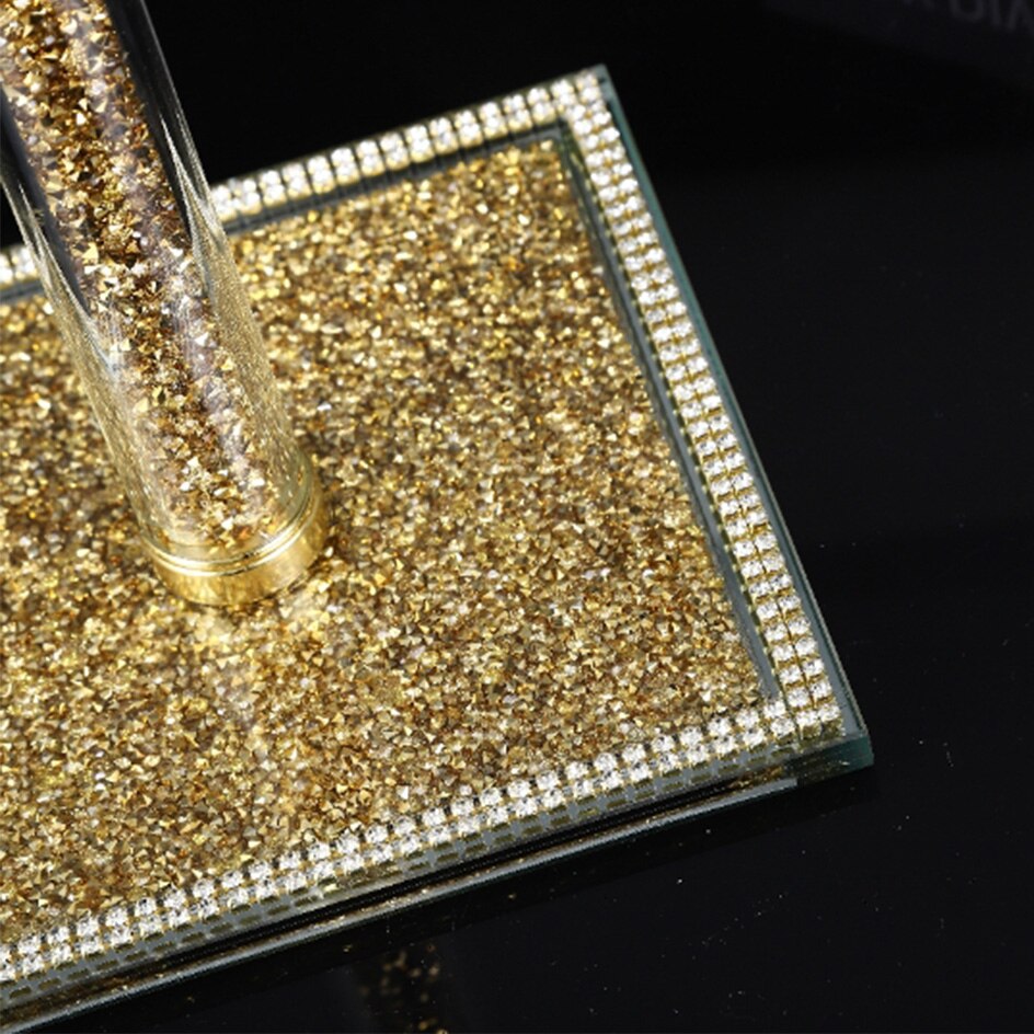 Crystal Gold Chrome Bathroom Toilet Paper Holder Wall Mount Tissue Roll Hanger Copper Bathroom Accessories Kitchen Holder