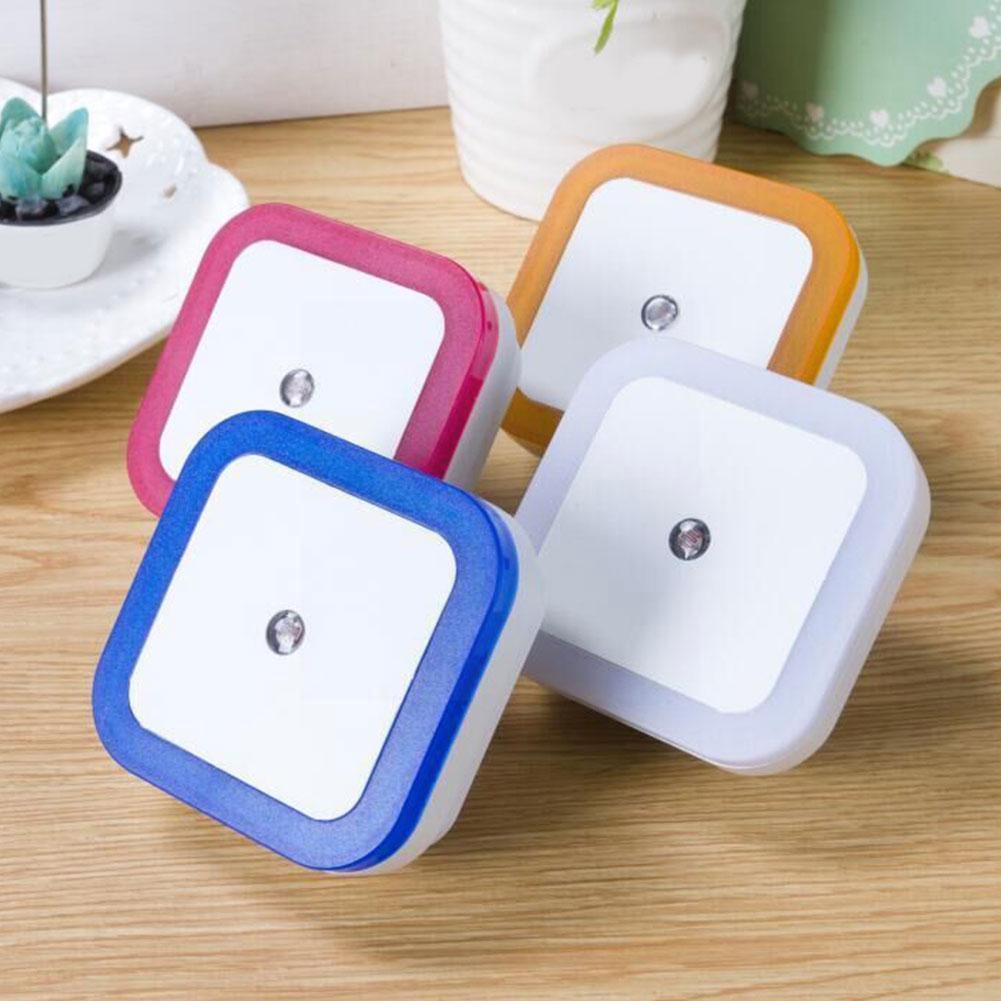 Led Sensor Controle Led Nachtlampje Lamp Wc Licht Nachtkastje Ons Backlight Eu Lamp Baby Plug Slaapkamer Lamp Controle Muur licht Z1X2