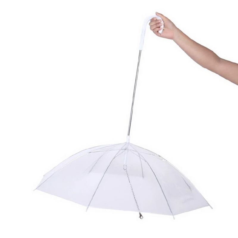 de paraguas para mascotas, material de lluvia para mascotas, paraguas impermeable para perros y gatos