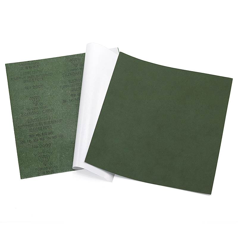 Papel de lija autoadhesivo resistente al agua, papel de lija fino para carpintería, papel de lija liso, amoladora de cama mecánica: Morado