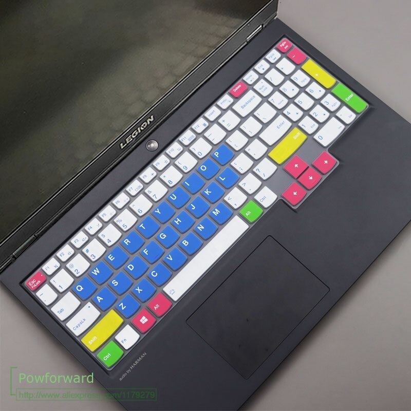 For Lenovo IdeaPad Gaming 3i 3 i 15” AMD gaming laptop 15.6 inch Silicone Notebook laptop keyboard cover skin Protector: candyblue