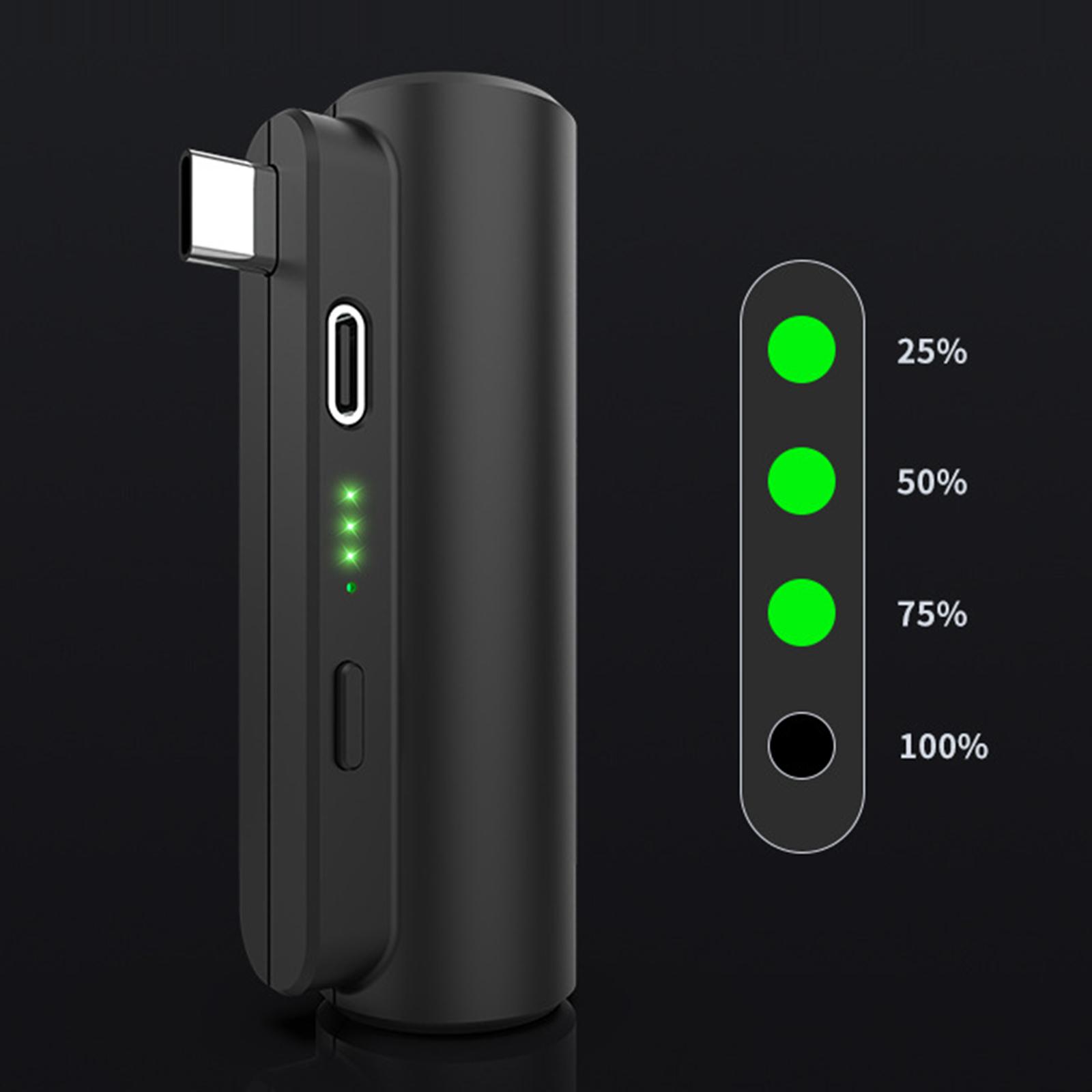 Portable Battery Pack Usb-C Connector 3000mAh Capsule Charger for Quest 2 VR