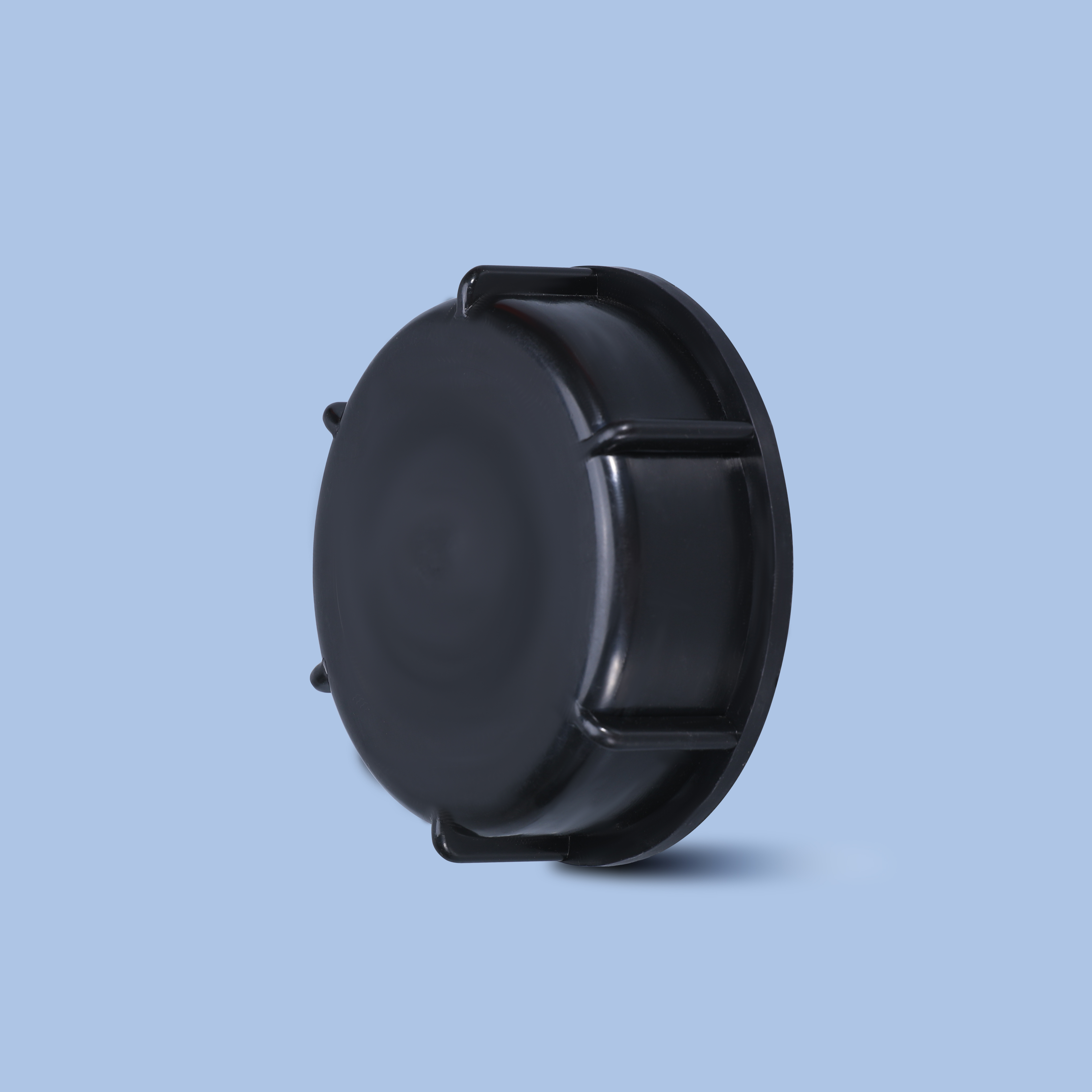 100MM Coarse Thread IBC Tank Valve Cover With Leakproof Ring Plastic Dust Cover for IBC Water Tank Valve