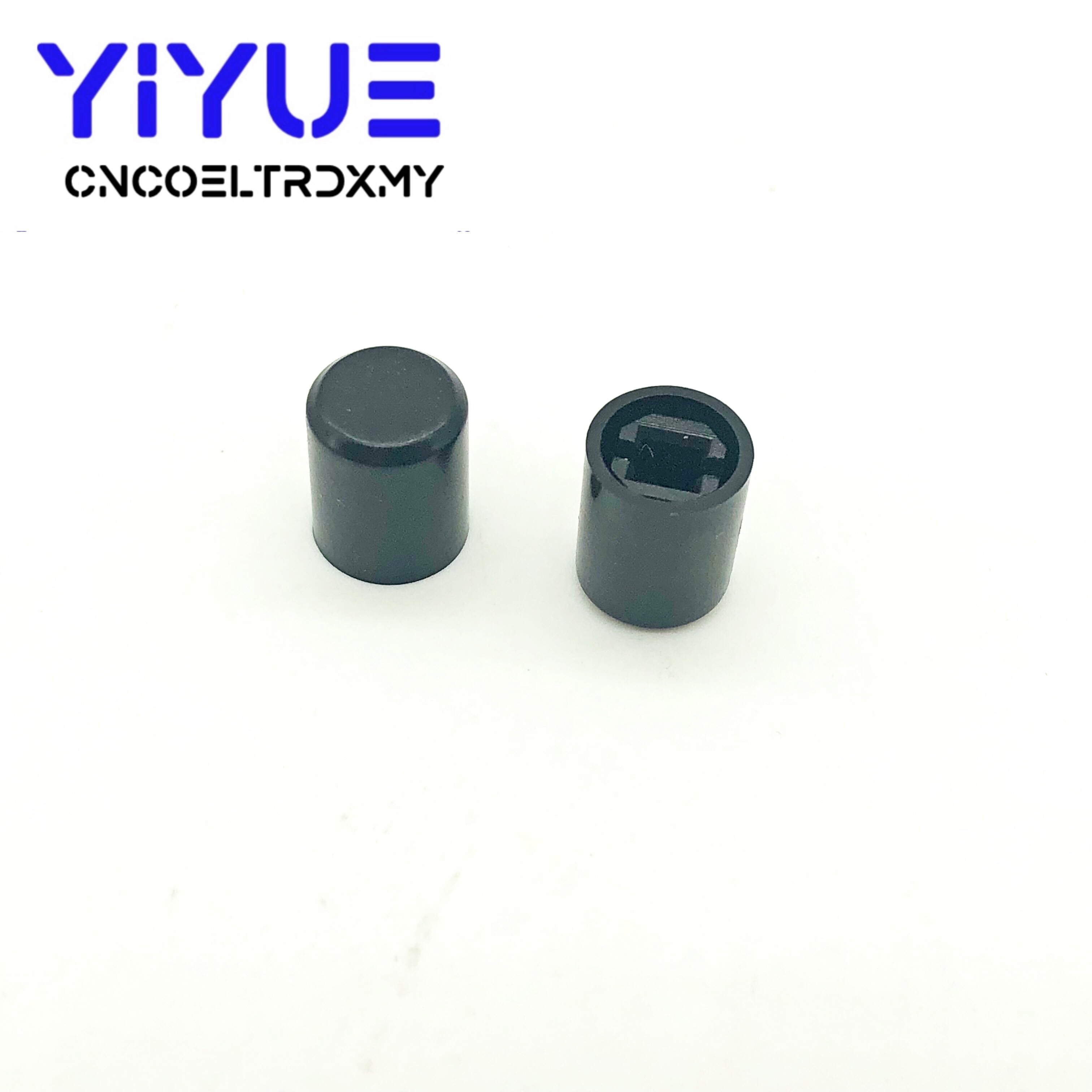 20Pcs Plastic Cap PS-22F03 Push Button Switch Lid Cover A03 A11 direct key switch cap for button switch high 10MM Orange Black