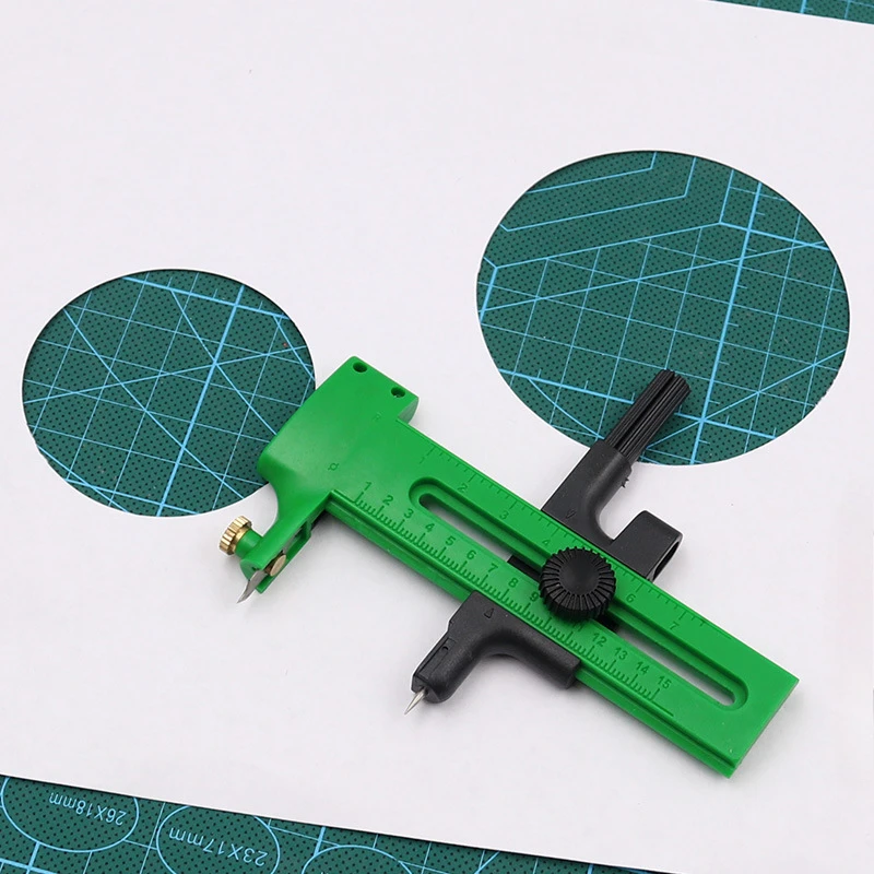 Adjustable Circular Cutting Tool Circle Cutter for Making Fabric Crafts DIY Scrapbook Art Craft Tool Circle Paper Cutter