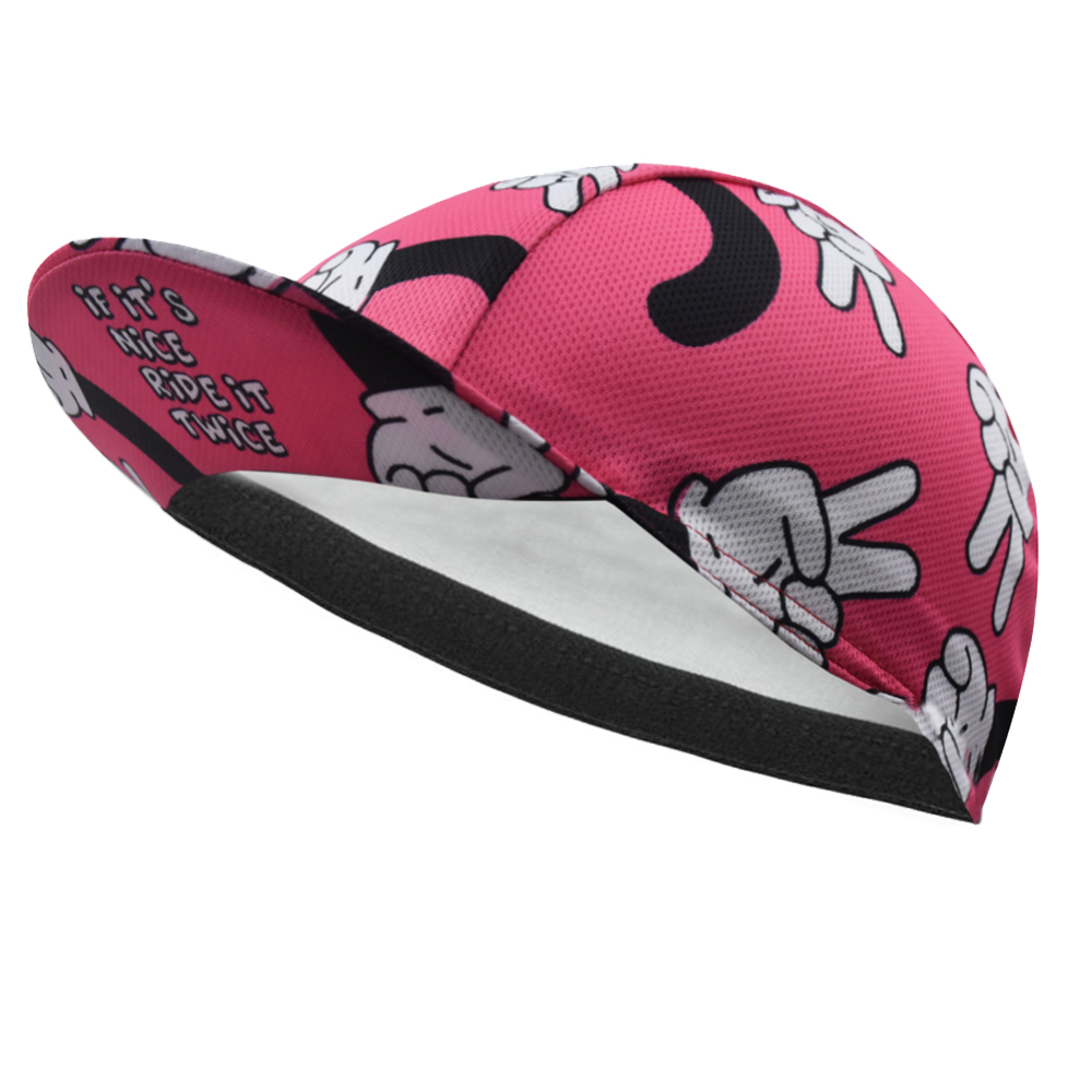 Cartoon Cat Cycling Cap Grappige Racefiets Muts Mooie Dieren Fiets Hoofddeksels Zonnescherm Ademend Mtb Mannen En Vrouwen Gorra Ciclismo: Champagne
