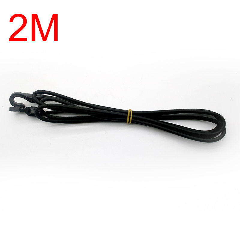 0.4m/1m/1.5m/2m Heavy Duty Elastico Bungee Shock Cord Strap Stretch Gancio di Plastica Bagagli Per Auto Tenda Kayak Barca Canoa Bici Corda cravatta
