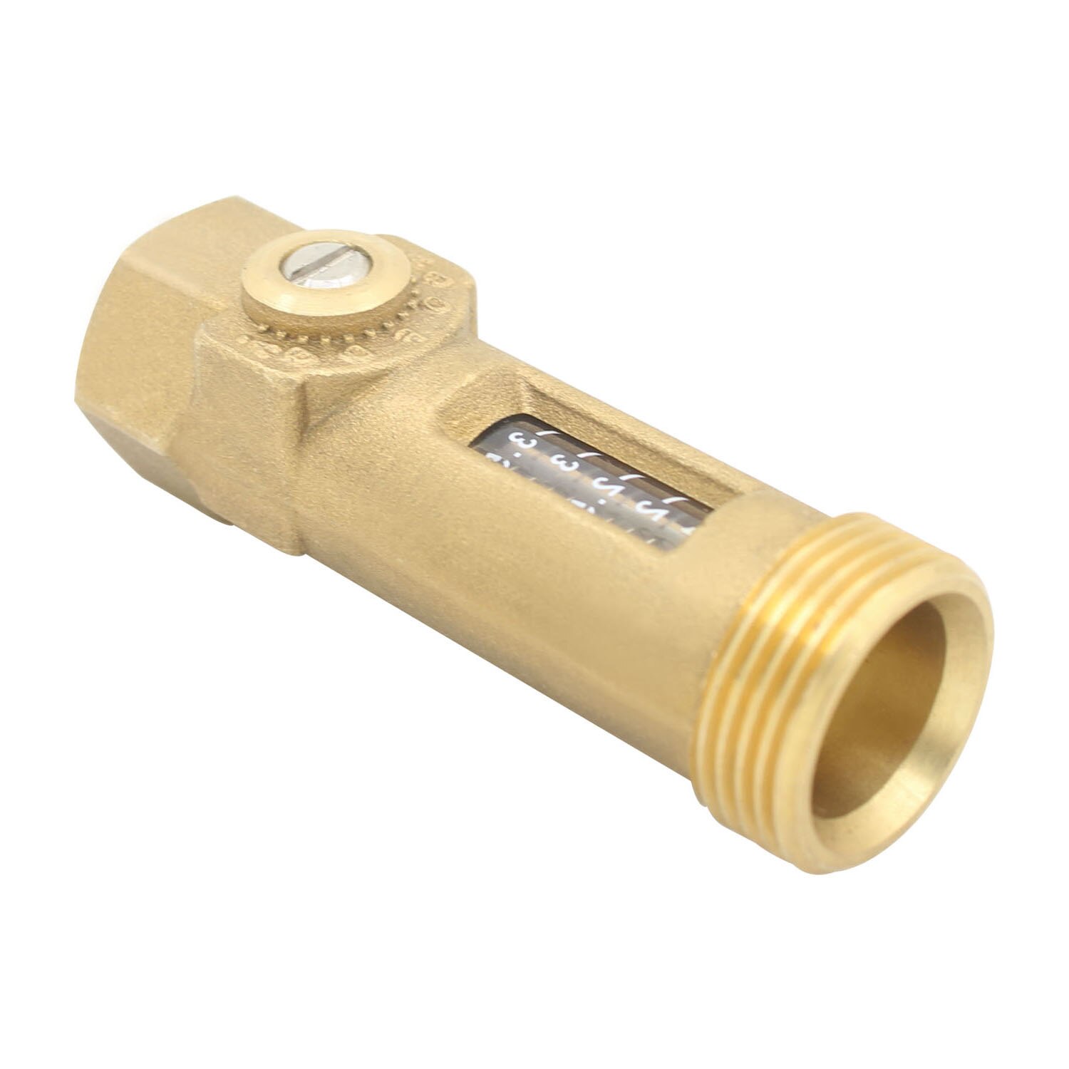 Flow Meter DN20 Solar Flow Regulator Flow Valve Manifold Messing Voor Zonneboiler G3/4 Inch Dubbele Vrouwelijke draad